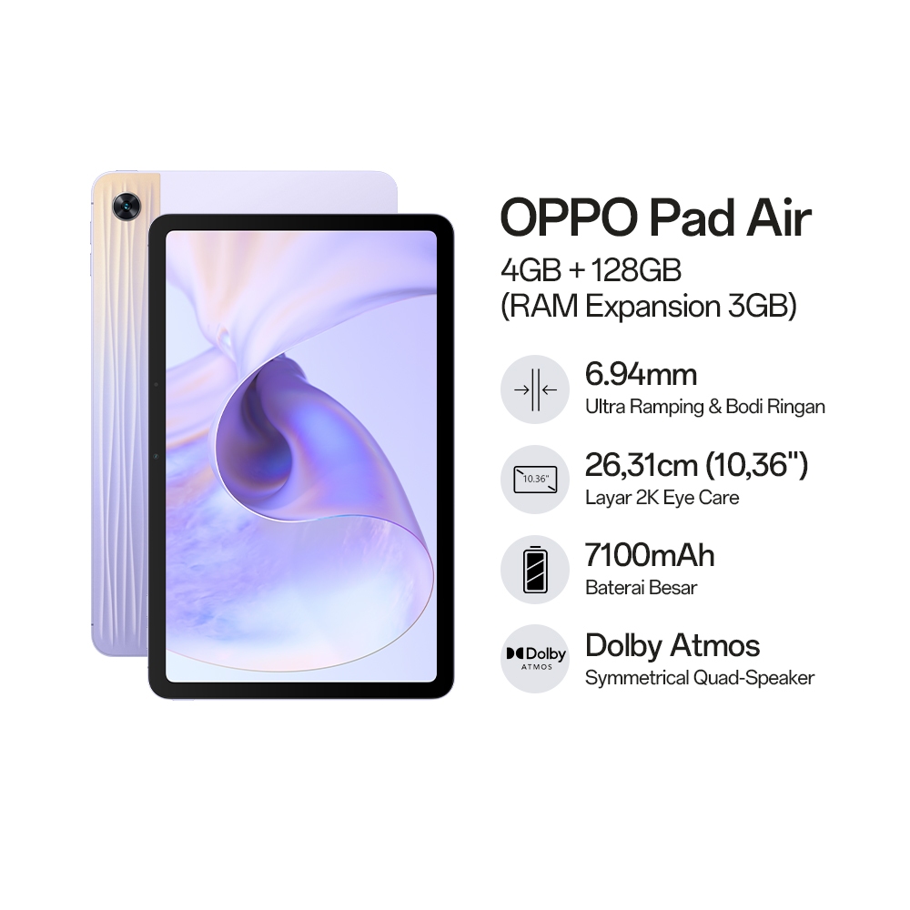 Beli OPPO Pad Air Harga & Promo Terbaru - OPPO Store (Indonesia)